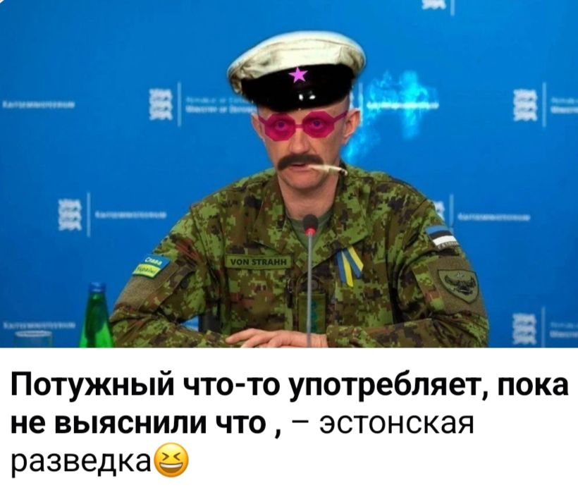 Потужный что-то употребляет, пока не выяснили что, – эстонская разведка 😂