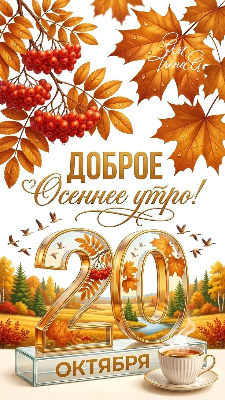 Доброе Осеннее утро! 20 октября