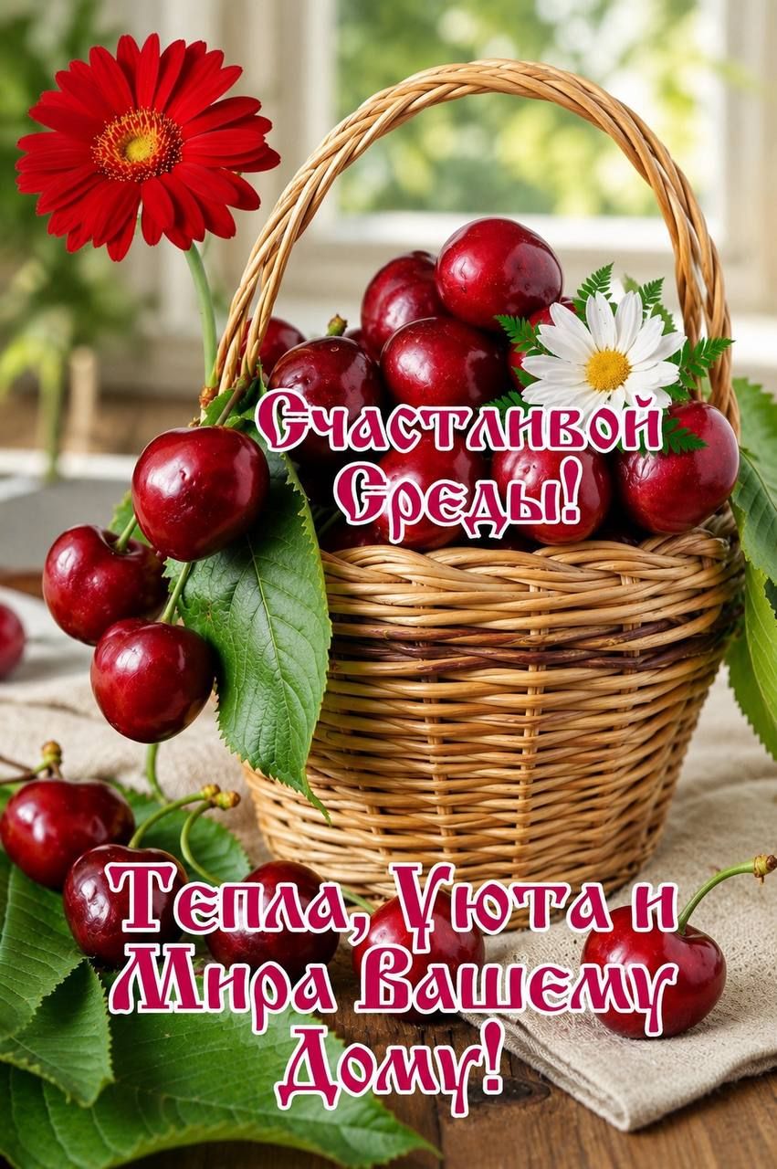 Счастливой Среды! Тепла, Уюта и Мира Вашему Дому!