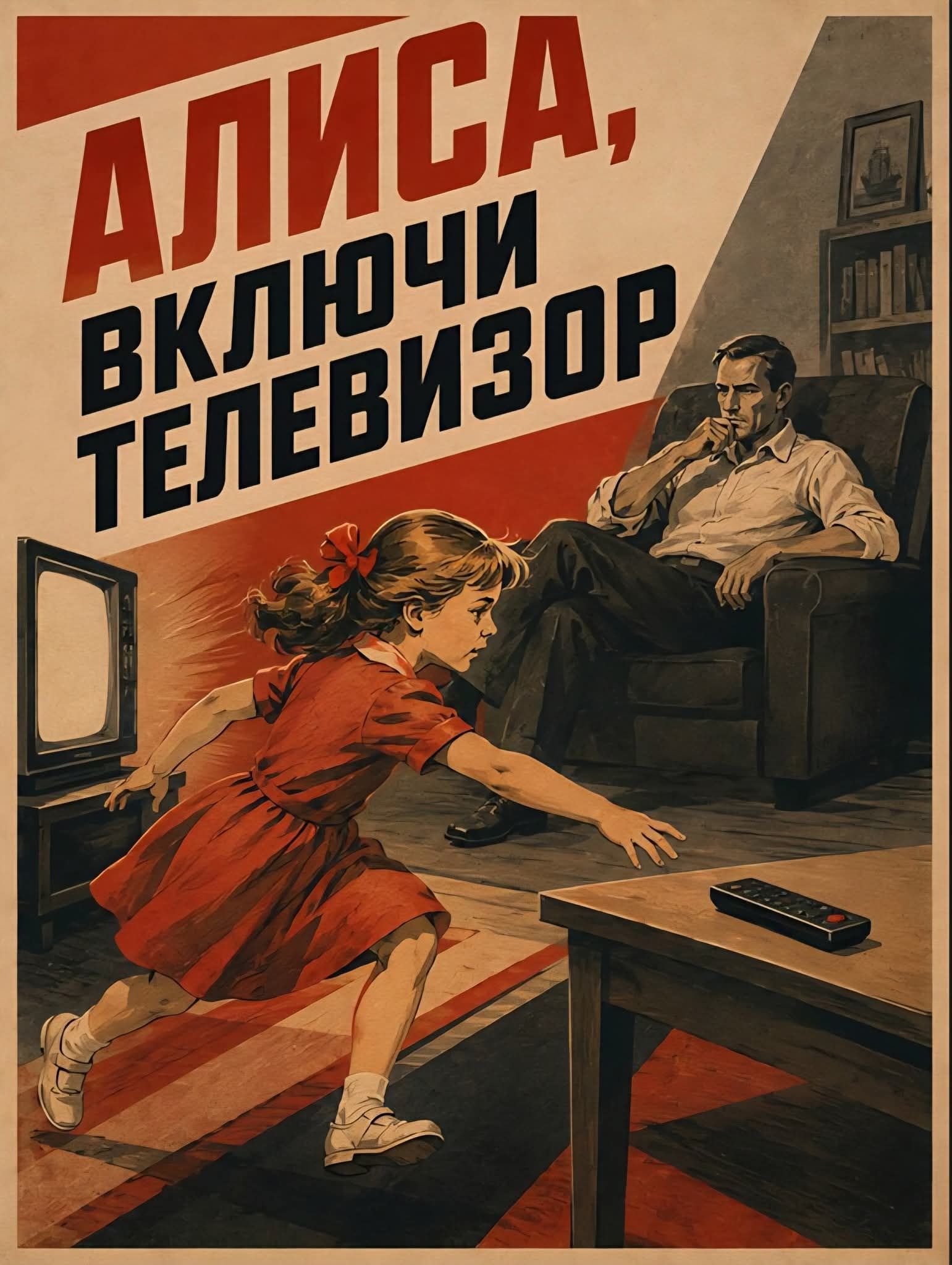 Алиса, включи телевизор