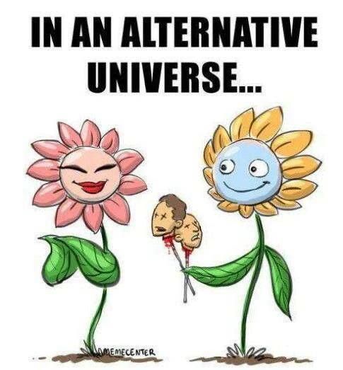 IN AN ALTERNATIVE UNIVERSE...