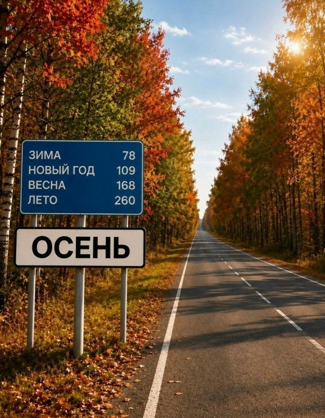 ЗИМА 78 НОВЫЙ ГОД 109 ВЕСНА 168 ЛЕТО 260 ОСЕНЬ