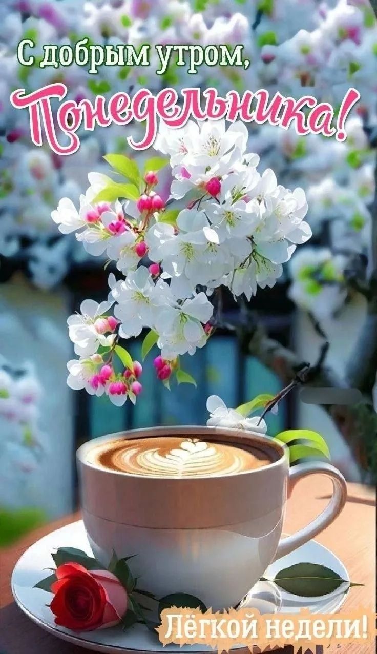 С добрым утром, Понедельника! Лёгкой недели!