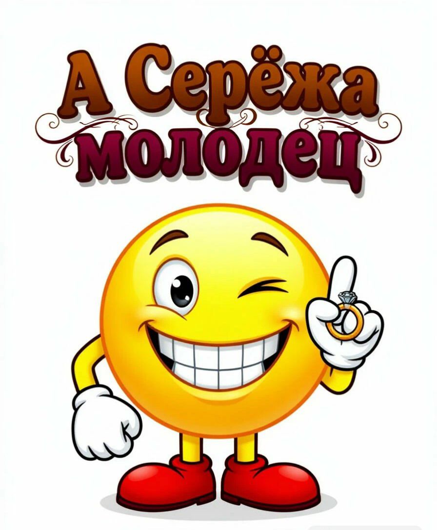 А Серёжа молодец