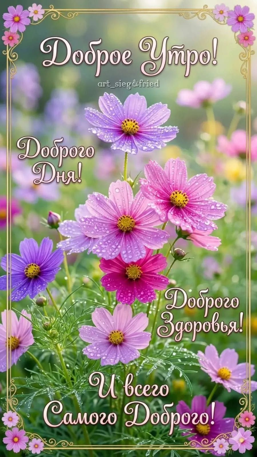 Доброе Утро!
art_sieg&fried
Доброго Дня!
Доброго Здоровья!
И всего Самого Доброго!