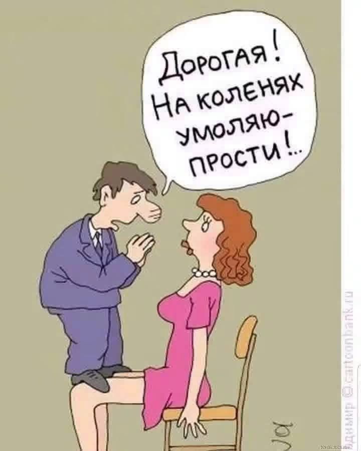 Дорогая! На коленях умоляю - прости!.