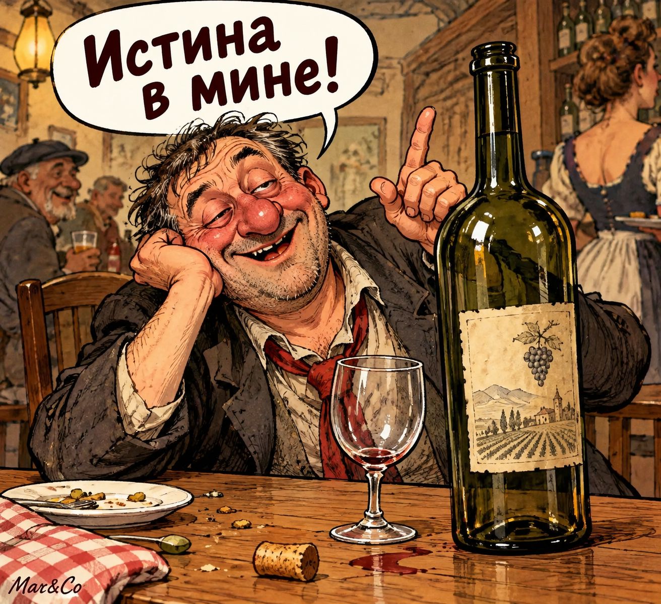 Истина в мине!