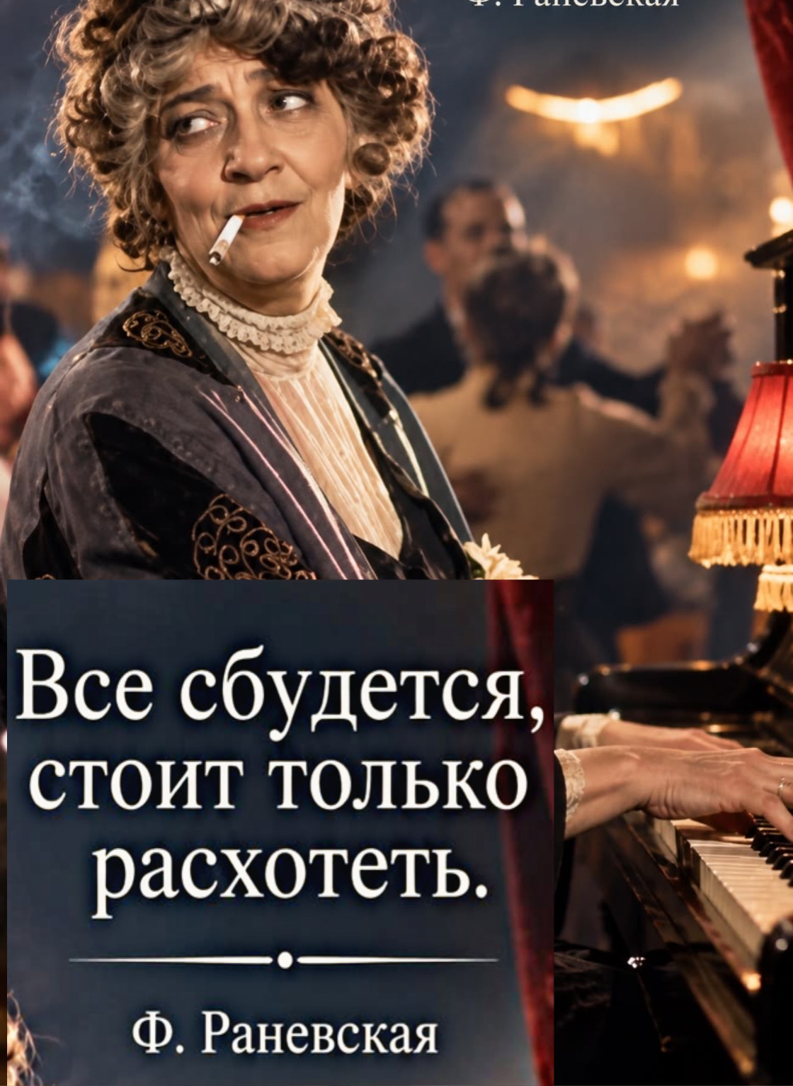 Все сбудется, стоит только расхотеть. Ф. Раневская