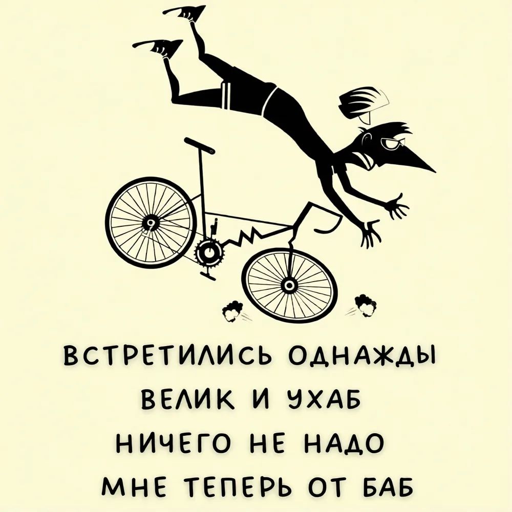 ВСТРЕТИЛИСЬ ОДНАЖДЫ ВЕЛИК И УХАБ НИЧЕГО НЕ НАДО МНЕ ТЕПЕРЬ ОТ БАБ