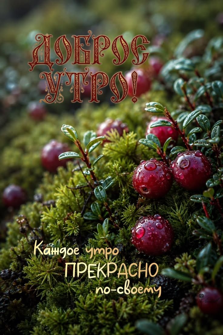 ДОБРОЕ УТРО! Каждое утро прекрасно по-своему