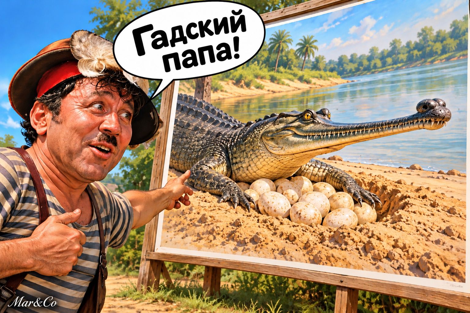 Гадский папа!