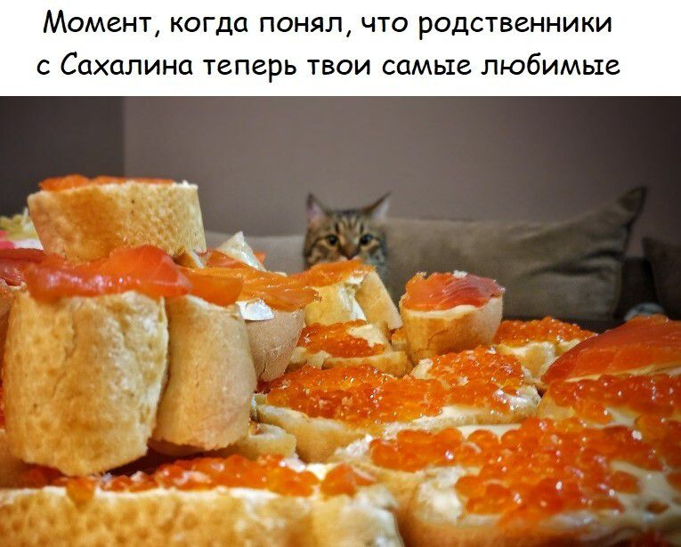 Момент, когда понял, что родственники с Сахалина теперь твои самые любимые