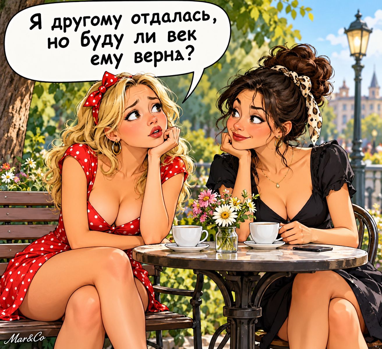 Я другому отдалась, но буду ли век ему верна?
