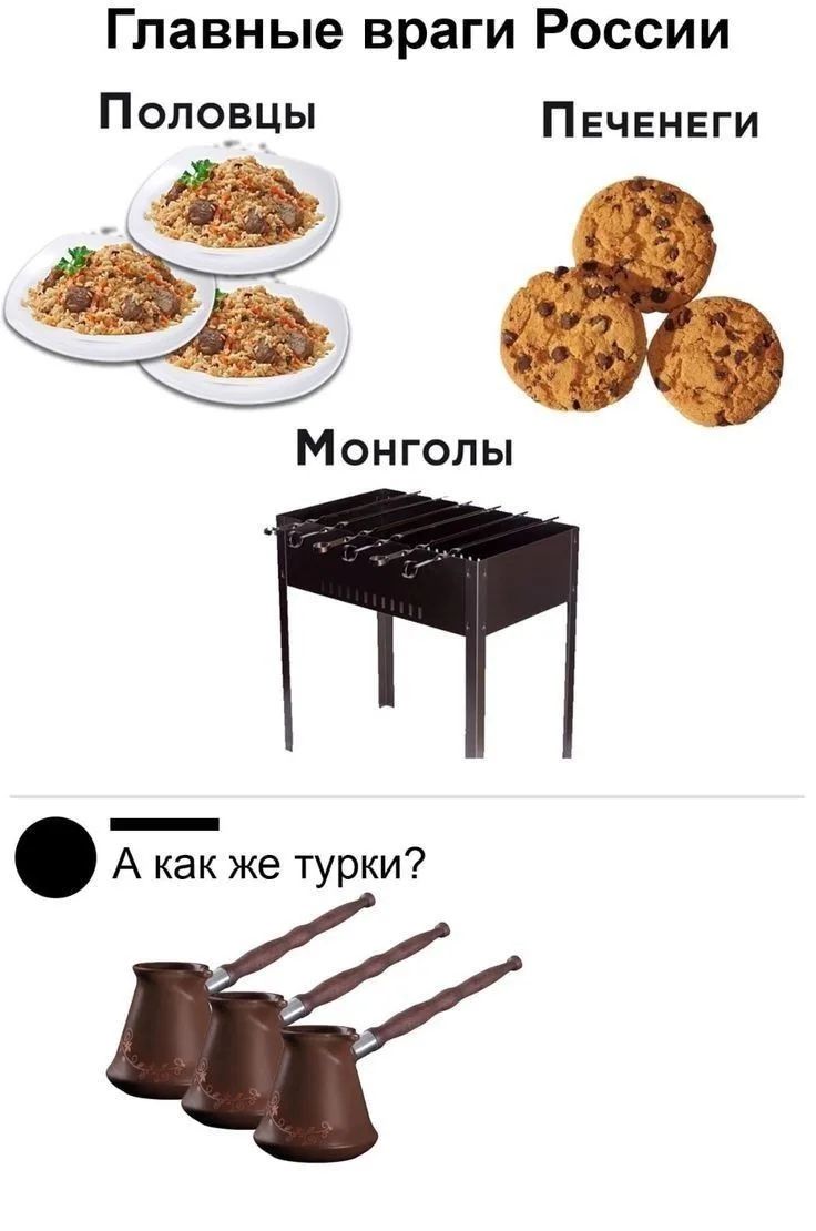 Главные враги России Половцы Печенеги Монголы А как же турки?