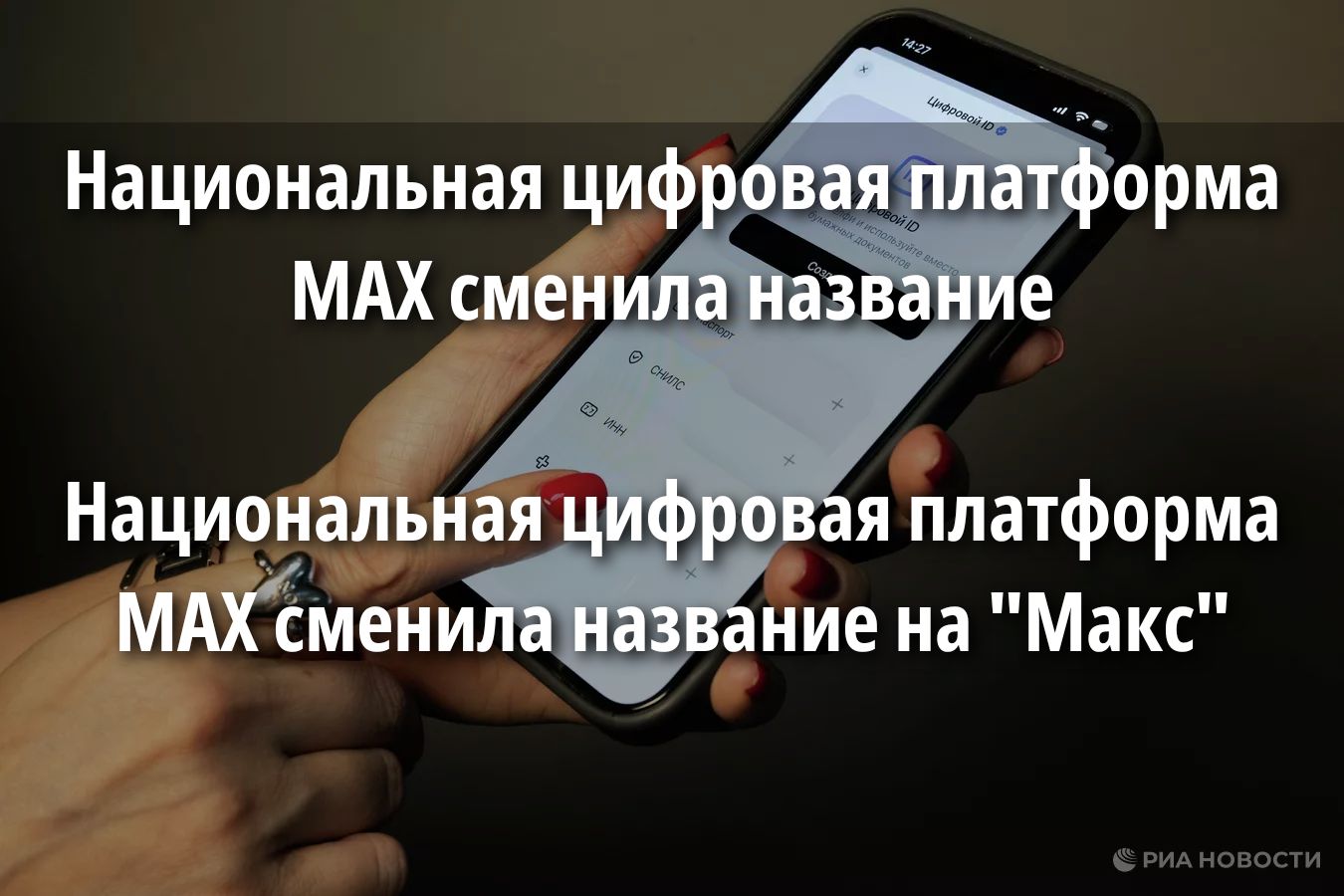 Национальная цифровая платформа MAX сменила название. Национальная цифровая платформа MAX сменила название на 
