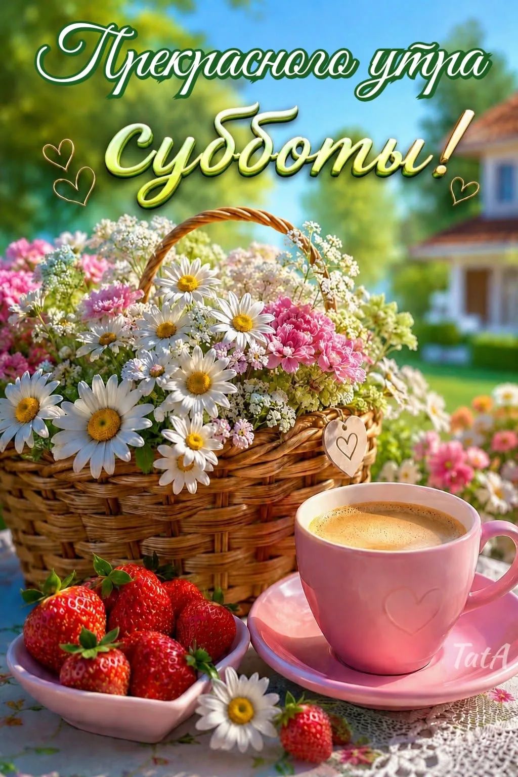 Прекрасного утра Субботы!