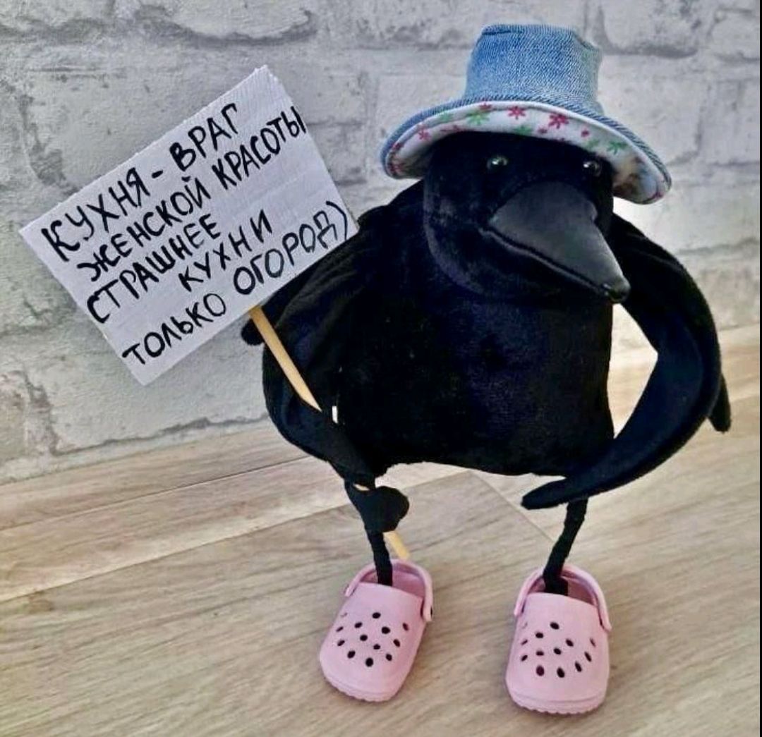 КУХНЯ - ВРАГ ЖЕНСКОЙ КРАСОТЫ СТРАШНЕЕ КУХНИ ТОЛЬКО ОГОРОД)