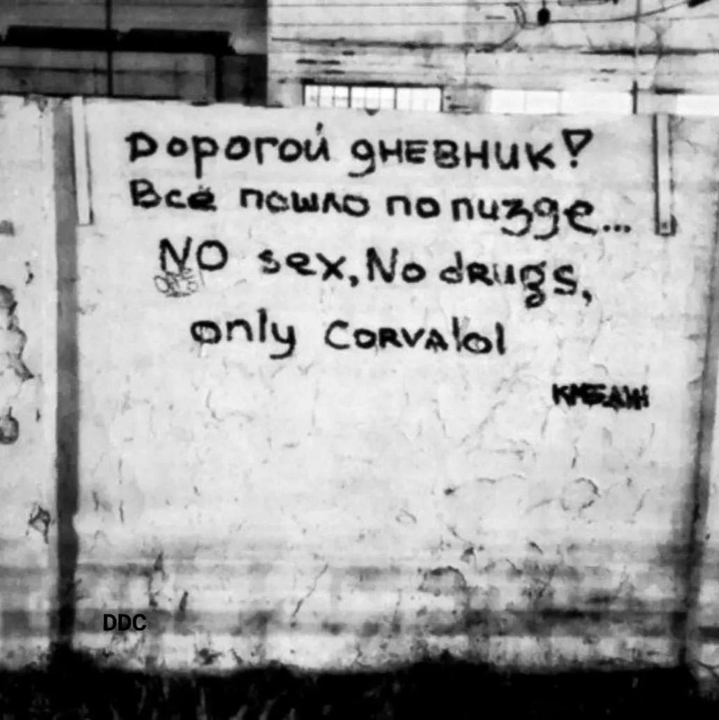 Дорогой дневник? Всё пошло по пизде... NO sex, No drugs, only Corvalol KMEAW