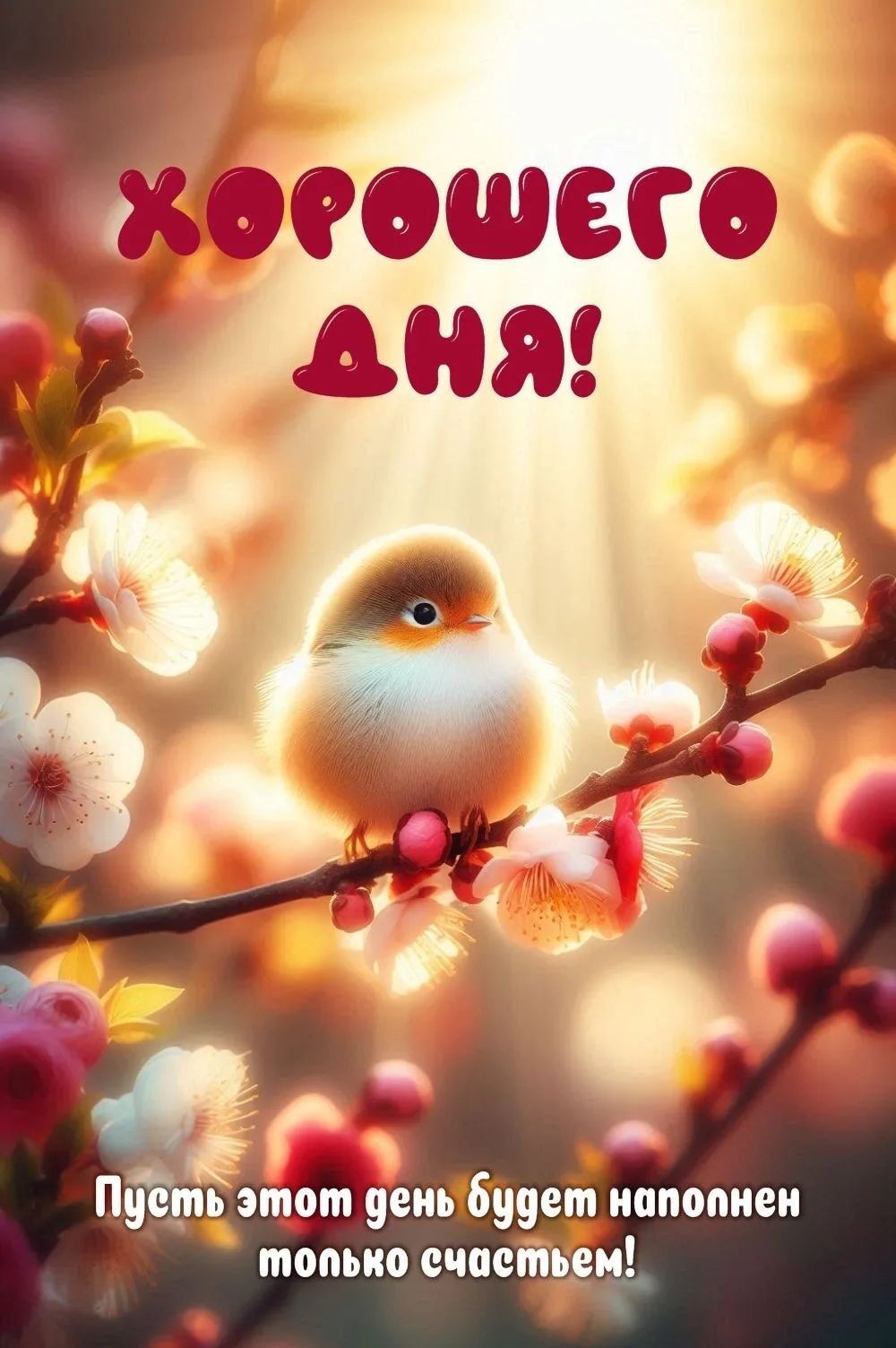 ХОРОШЕГО ДНЯ! Пусть этот день будет наполнен только счастьем!