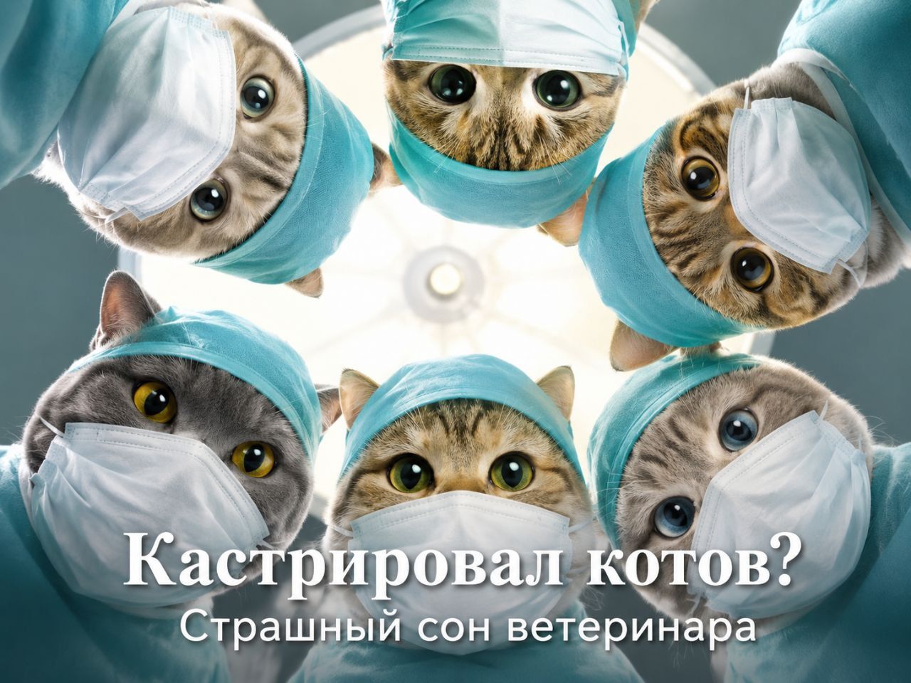 Кастрировал котов? Страшный сон ветеринара