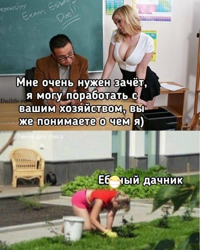 Мне очень нужен зачёт, я могу поработать с вашим хозяйством, вы же понимаете о чем я) ЕБАНЫЙ дачник Пикчи для секса semester Exam Essay Due!!