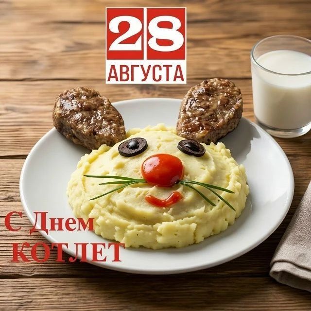 28 августа С Днем КОТЛЕТ