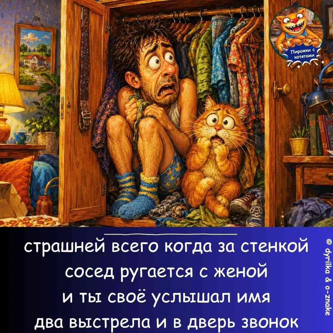 страшней всего когда за стенкой сосед ругается с женой и ты своё услышал имя два выстрела и в дверь звонок