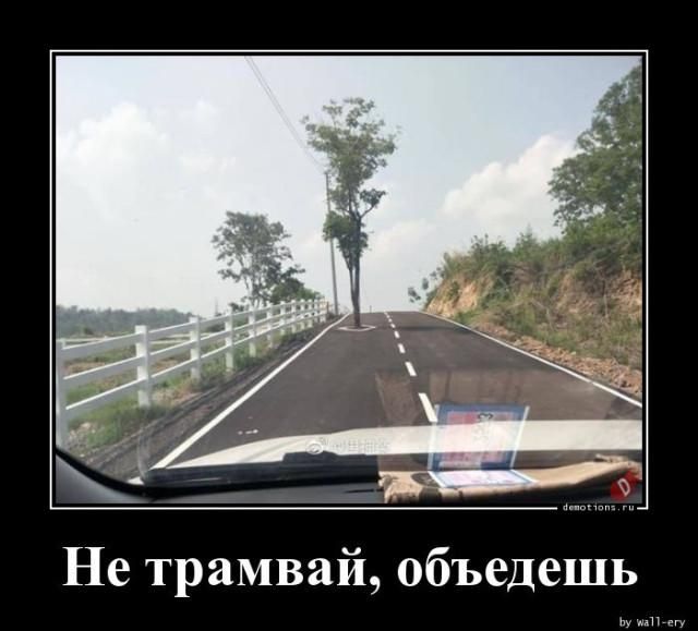 Не трамвай, объедешь