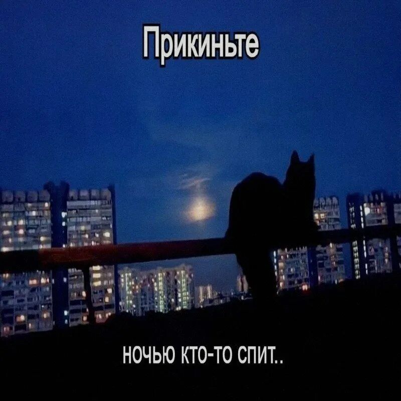 Прикиньте ночнои кто-то спит..