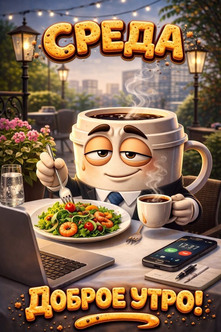 СРЕДА ДОБРОЕ УТРО!