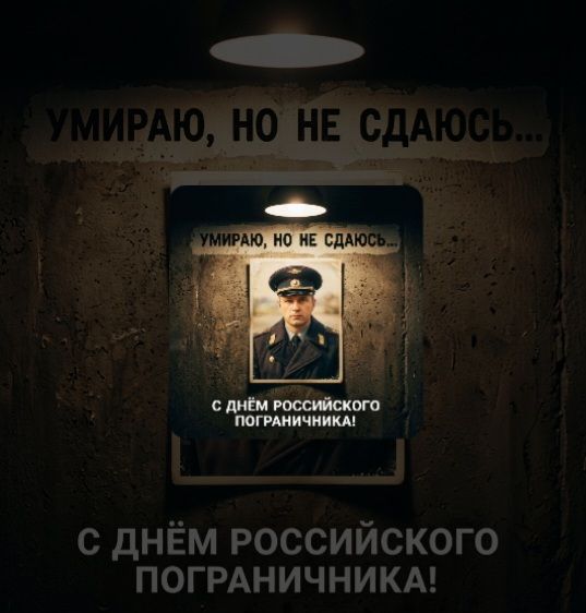 УМИРАЮ, НО НЕ СДАЮСЬ... С ДНЁМ РОССИЙСКОГО ПОГРАНИЧНИКА!