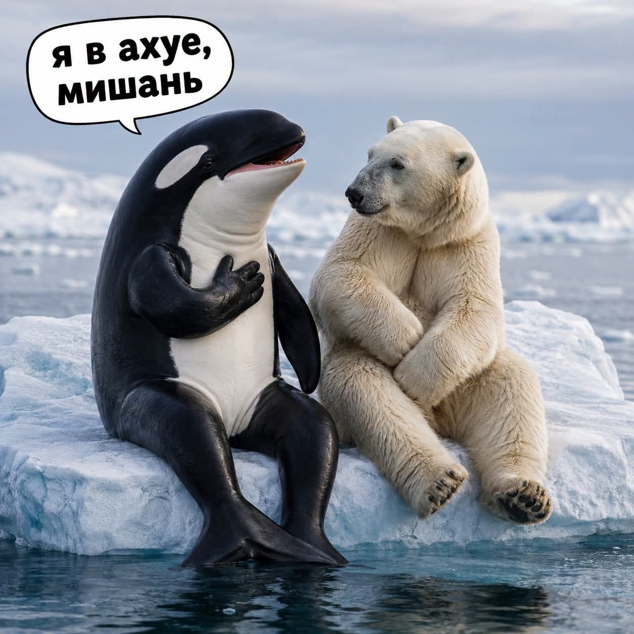 Я в ахуе, мишань