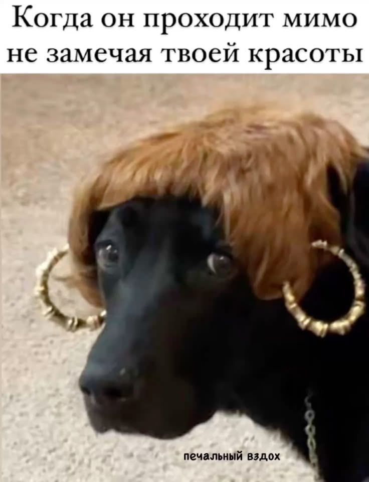 Когда он проходит мимо не замечая твоей красоты печальный вздох