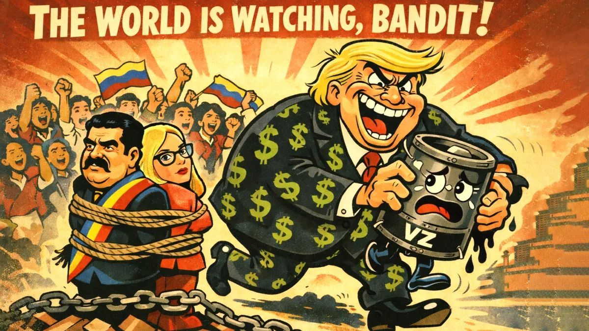 THE WORLD IS WATCHING, BANDIT! VZ