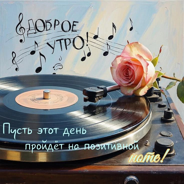 ДОБРОЕ УТРО! Пусть этот день пройдёт на позитивной ноте!