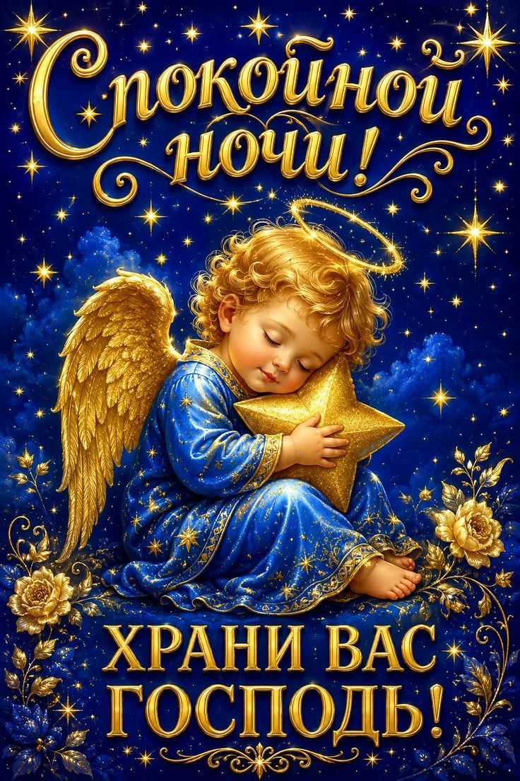 Спокойной ночи! Храни вас Господь!