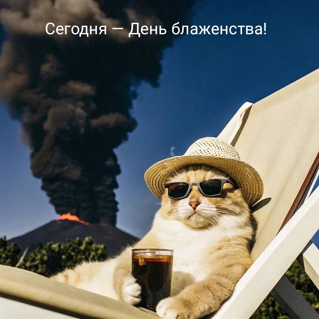 Сегодня — День блаженства!