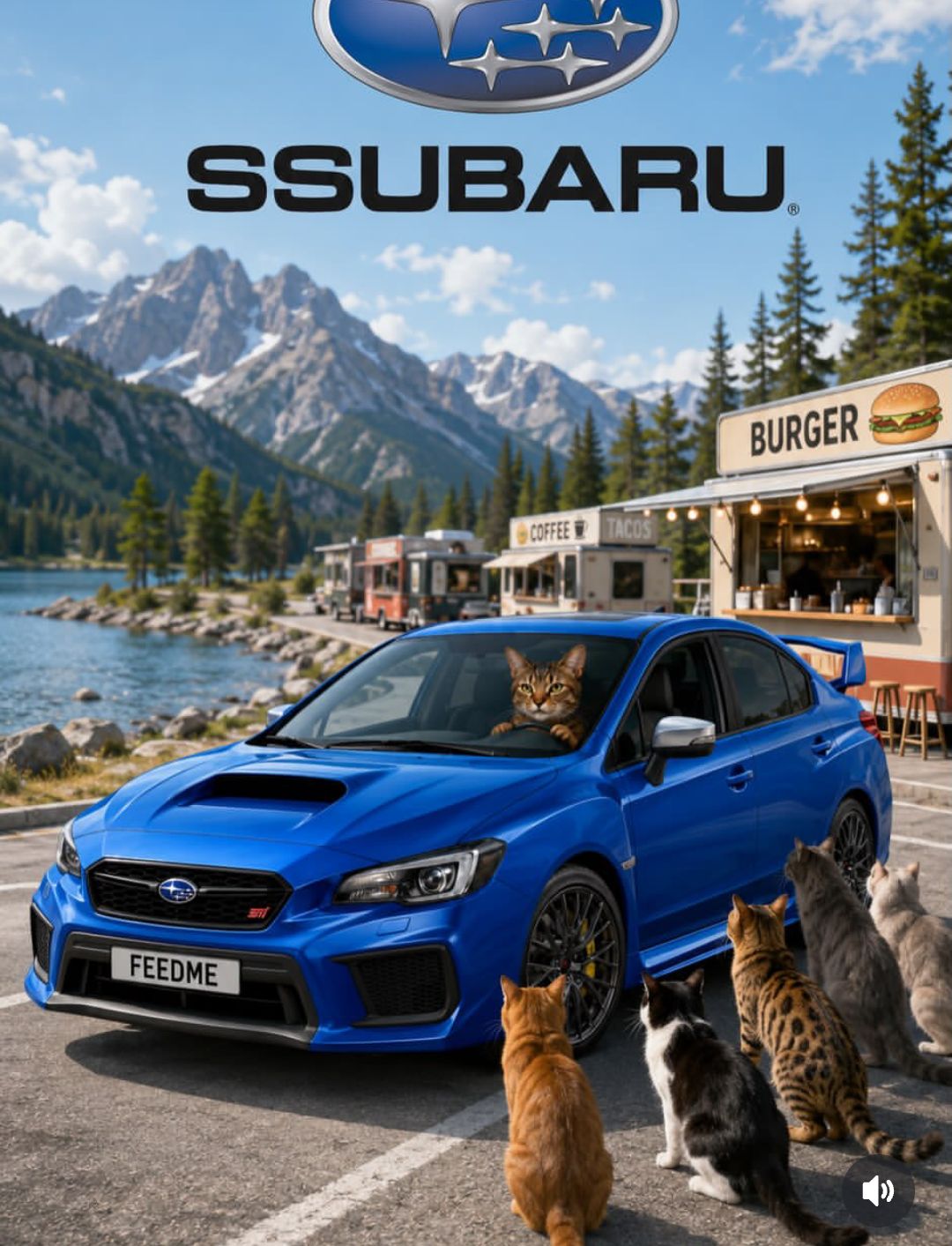 SSUBARU FEEDME BURGER COFFEE TACOS