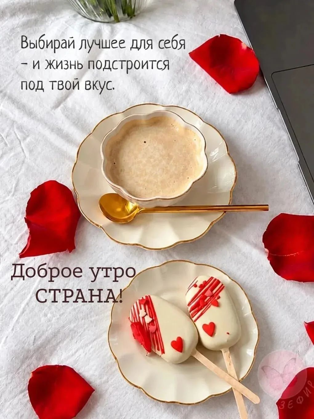 Выбирай лучшее для себя - и жизнь подстроится под твой вкус. Доброе утро СТРАНА!
