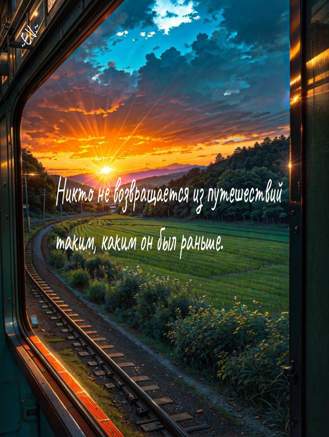 Никто не возвращается из путешествий таким, каким он был раньше.