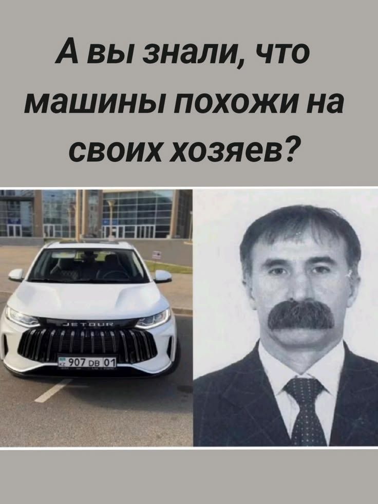 А вы знали, что машины похожи на своих хозяев?