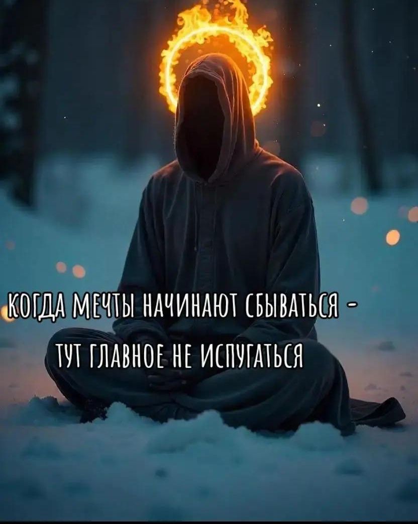 КОГДА МЕЧТЫ НАЧИНАЮТ СБЫВАТЬСЯ - ТУТ ГЛАВНОЕ НЕ ИСПУГАТЬСЯ