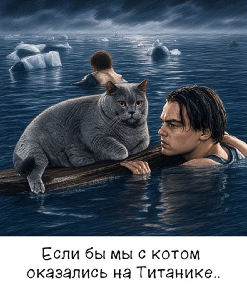 Если бы мы с котом оказались на Титанике..