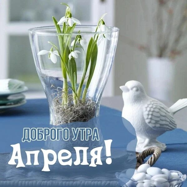 ДОБРОГО УТРА Апреля!