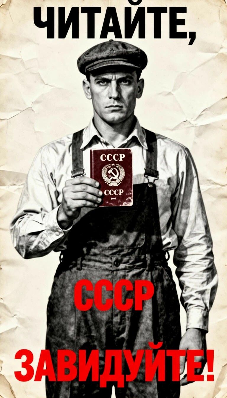 ЧИТАЙТЕ, СССР ЗАВИДУЙТЕ!