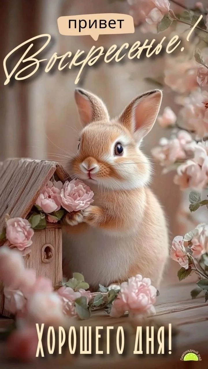 привет Воскресенье. ХОРОШЕГО ДНЯ!