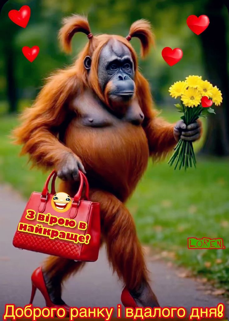 З вірою в найкраще! Доброго ранку і вдалого дня! LOREN