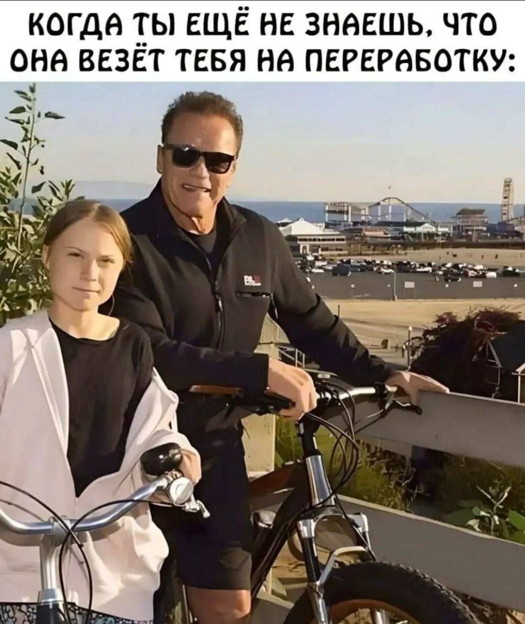 КОГДА ТЫ ЕЩЁ НЕ ЗНАЕШЬ, ЧТО ОНА ВЕЗЁТ ТЕБЯ НА ПЕРЕРАБОТКУ: