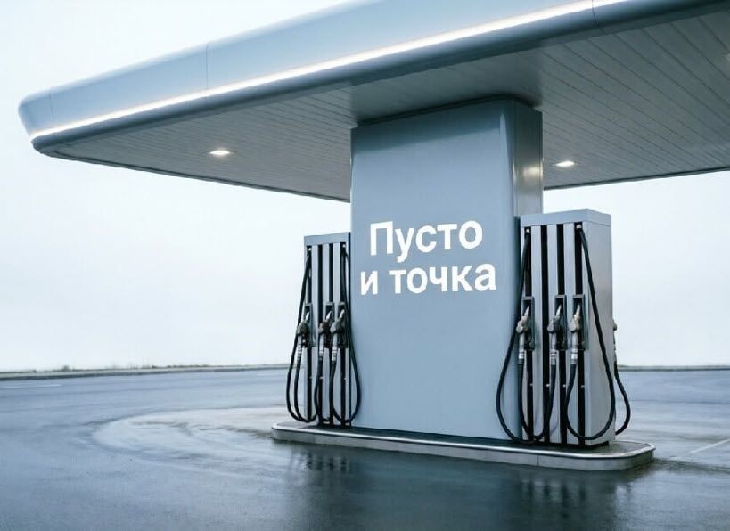 Пусто и точка
