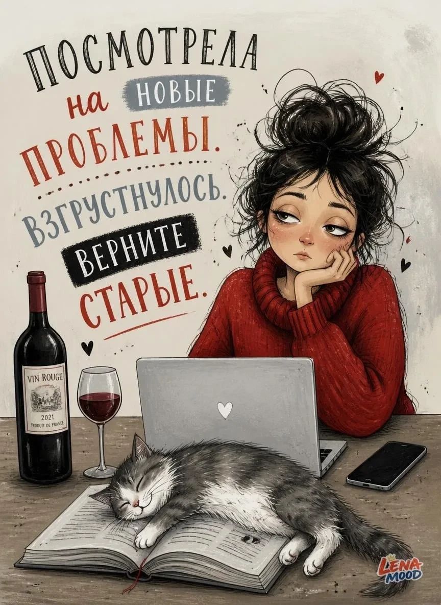 Посмотрела на новые проблемы. Взгруснулось. Верните старые.